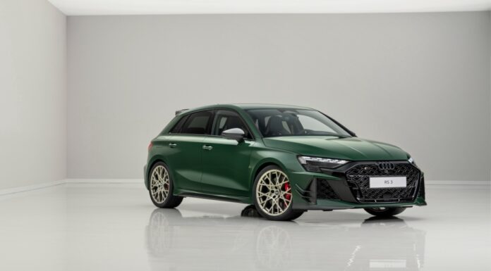 Audi RS 3 competition limited, 25 unidades para celebrar el 50º aniversario del motor de cinco cilindros de Audi Audi RS 3 competition limited