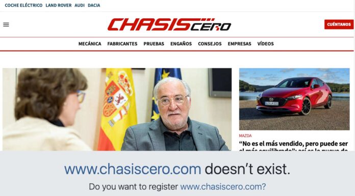 Chasis Cero, la web de Ángel Gaitán, cerrada