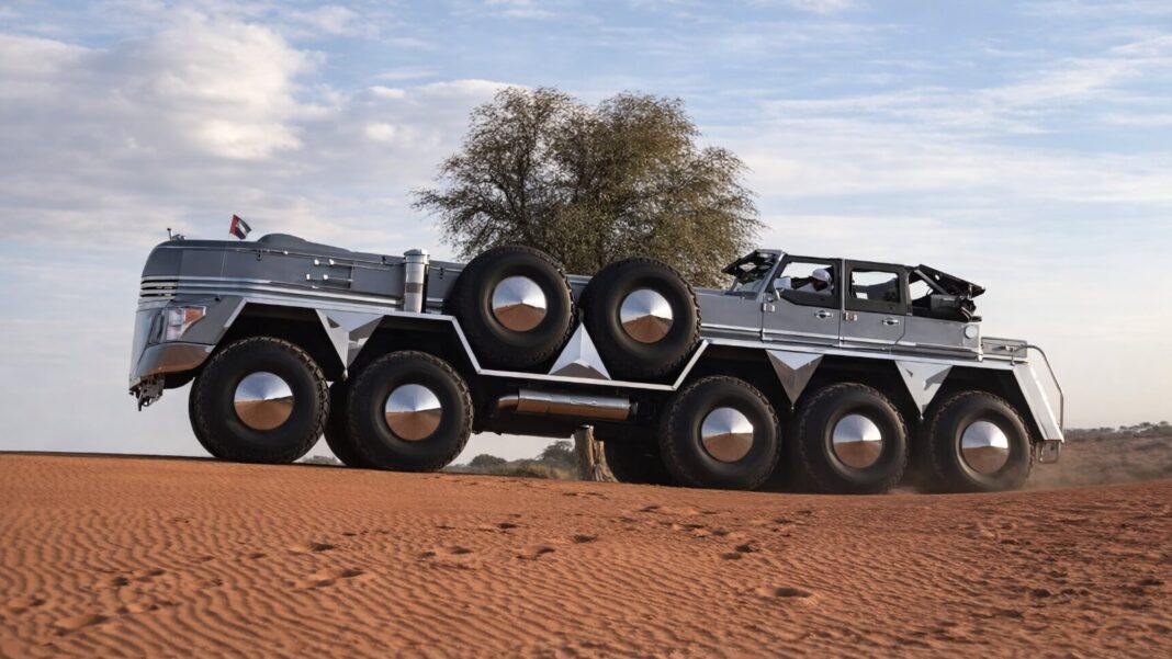 camión con diez ruedas Dhabiyan