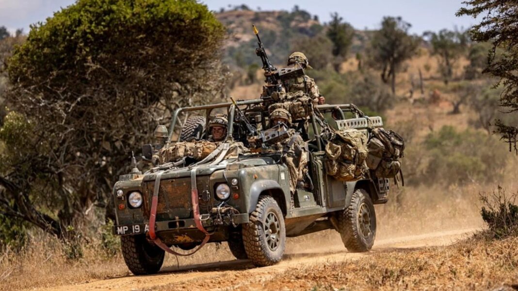 Ejército británico Land Rover