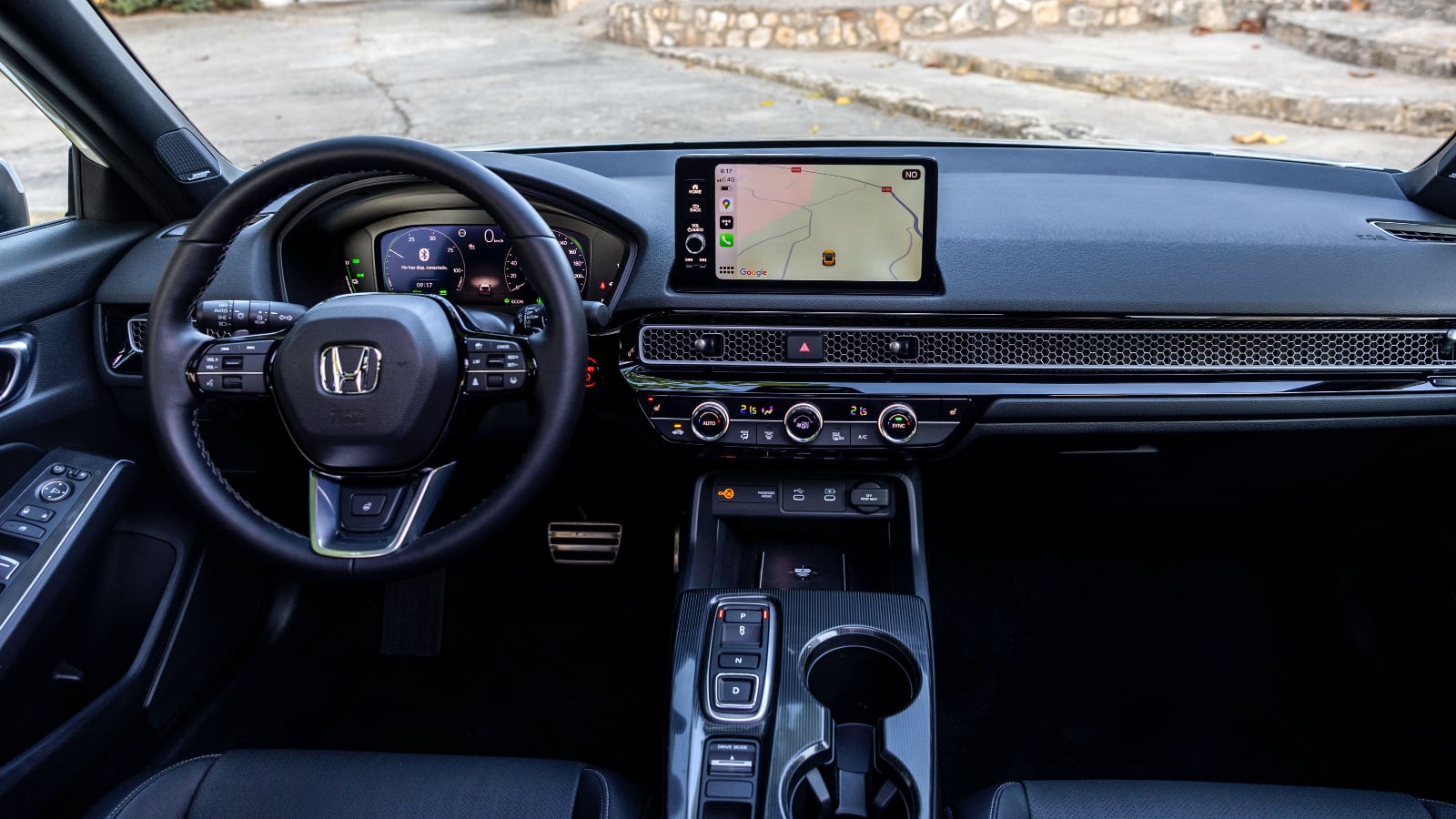 interior del Honda Civic e:HEV 2026 interior del Honda Civic e:HEV 2026