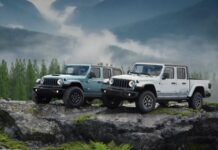 El precursor fue el Peugeot 106 Kid de 1996 con su tapicería vaquera; ahora llega el Gladiator y el Wrangler Rockslide con el mismo recurso Jeep Gladiator Wrangler Rockslide