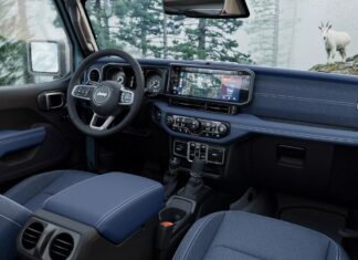 El precursor fue el Peugeot 106 Kid de 1996 con su tapicería vaquera; ahora llega el Gladiator y el Wrangler Rockslide con el mismo recurso Jeep Gladiator Wrangler Rockslide