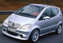 Mercedes A38 AMG, el desconocido Clase A con dos motores que condujeron Mika Häkkinen y David Coulthard Mercedes A38 AMG