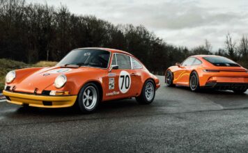Porsche 911 S/T, una reinterpretación del coche que compitió en el Camel GT Challenge de 1973