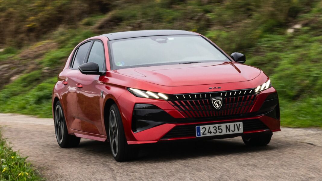 prueba del Peugeot 308 2026