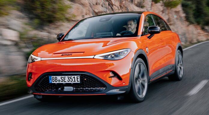 Existe un atractivo SUV eléctrico con línea de coupé Smart #3