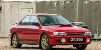 A subasta un Subaru Impreza Turbo de 1996 que perteneció a la familia de Colin McRae Subasta Subaru Impreza familia Colin McRae