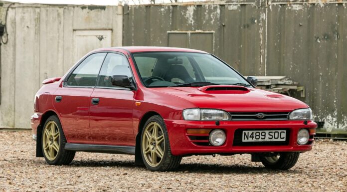 A subasta un Subaru Impreza Turbo de 1996 que perteneció a la familia de Colin McRae Subasta Subaru Impreza familia Colin McRae