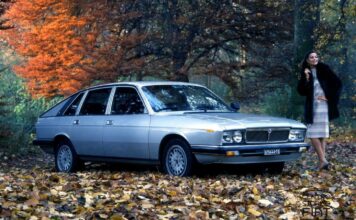 50 años del Lancia Gamma, una elegante berlina de cinco puertas con el que la marca italiana regresó al segmento de las berlinas premium Lancia Gamma 50 años