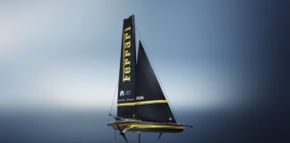Ferrari presenta el diseño del Hypersail, su barco volador para la navegación oceánica Hypersail Ferrari