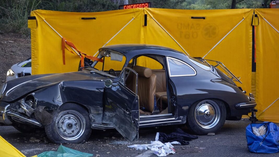 Accidente Porsche 356 Mallorca