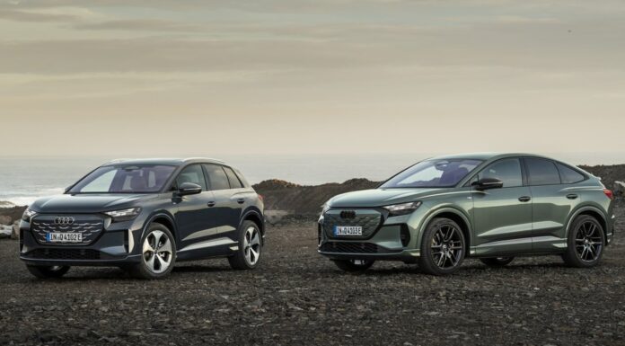 Audi Q4 e-tron 2026, el SUV eléctrico se actualiza con más autonomía y equipamiento Audi Q4 e-tron 2026