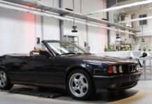 BMW desarrolló un M5 Cabrio E34, pero no lo llevó a producción para no perjudicar al Serie 3 BMW M5 Cabrio E34