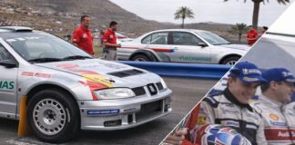 Fernando Alonso pilotó un Seat Córdoba WRC y batió a la mayor leyenda de las 24 Horas de Le Mans con nueve victorias Fernando Alonso Seat Córdoba WRC