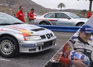 Fernando Alonso pilotó un Seat Córdoba WRC y batió a la mayor leyenda de las 24 Horas de Le Mans con nueve victorias Fernando Alonso Seat Córdoba WRC