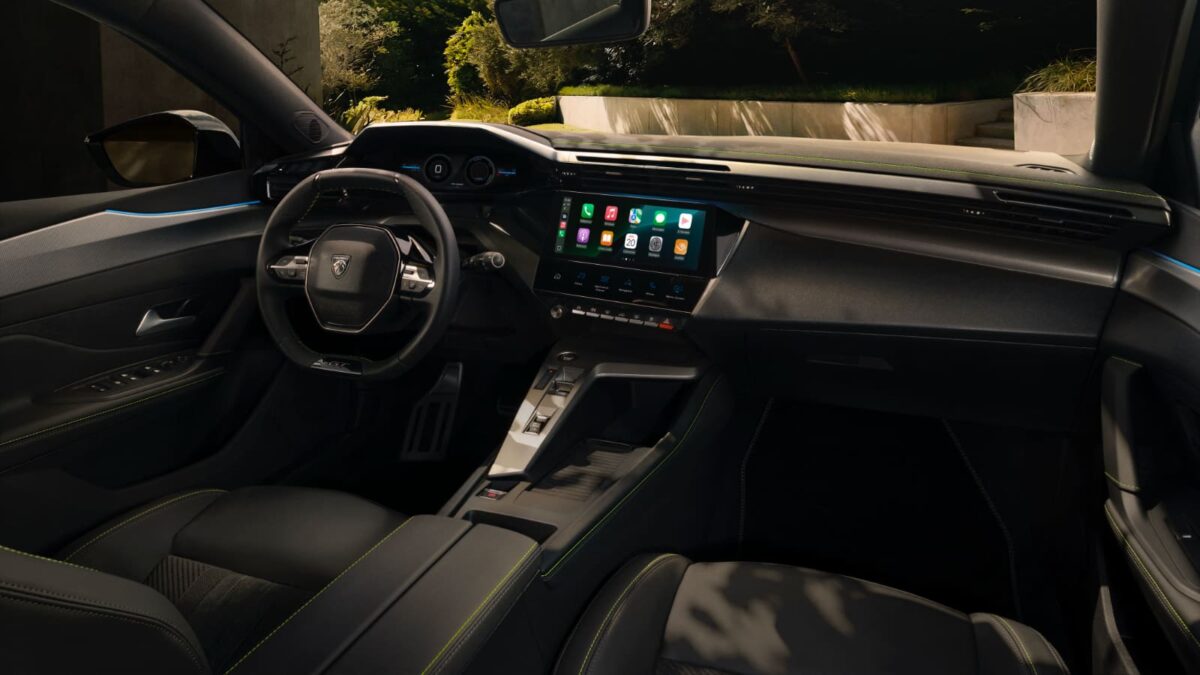 interior del Peugeot 308 2026