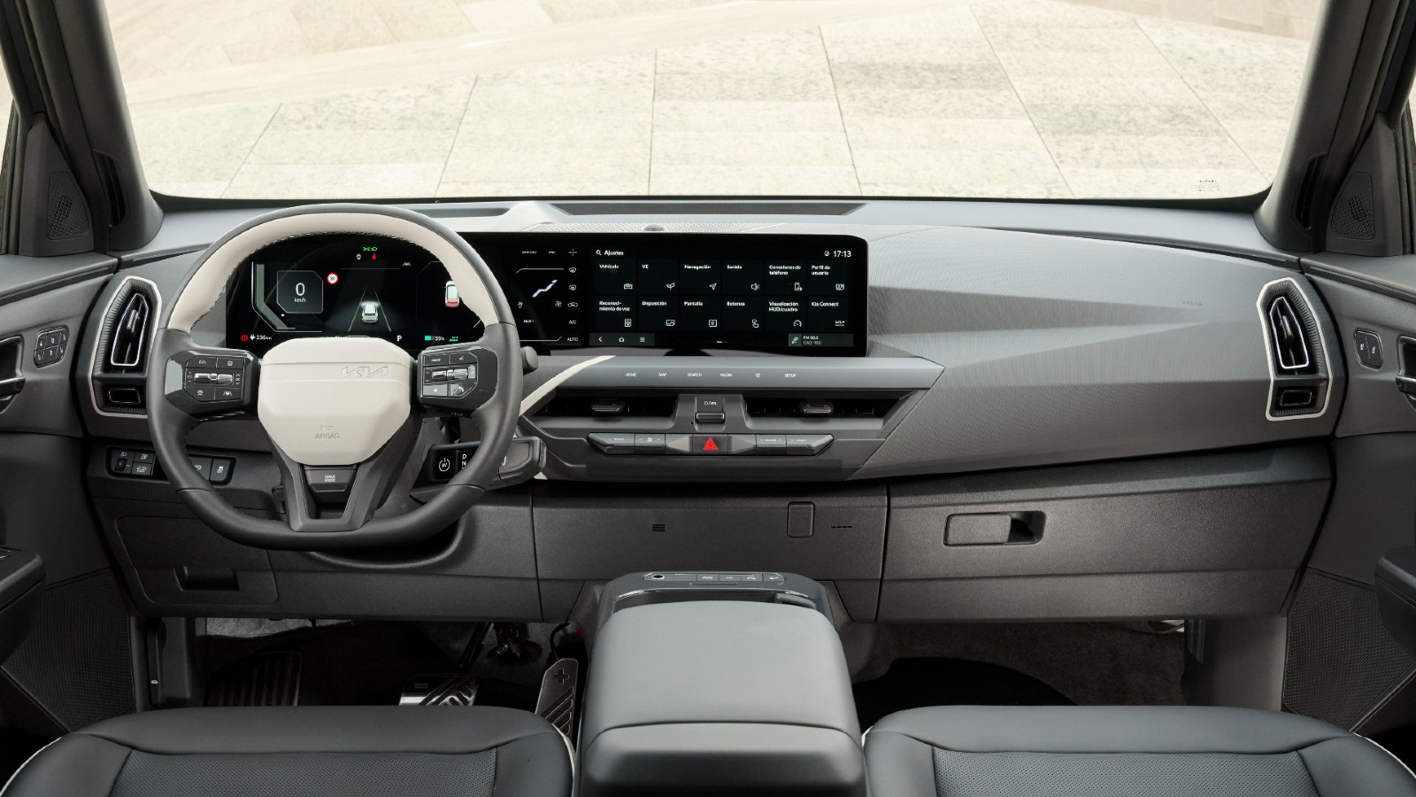 interior del del KIA EV5 GT-Line Long Range