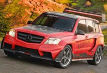 Renntech Mercedes GLK, una versión Pikes Peak del SUV alemán y con motor híbrido RENNtech Mercedes GLK