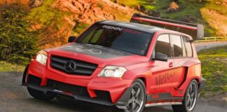 Renntech Mercedes GLK, una versión Pikes Peak del SUV alemán y con motor híbrido RENNtech Mercedes GLK