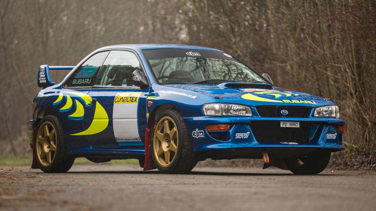 Subaru Impreza S5 WRC pilotado por Colin McRae en el Rallye de Monte Carlo de 1997