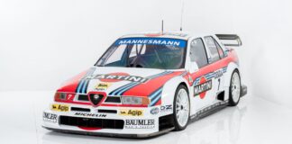 A subasta un Alfa Romeo 155 Ti DTM Competition de 1995 que pilotó Alessandro Nannini Subasta Alfa Romeo 155 Ti DTM