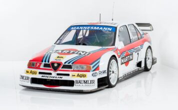 A subasta un Alfa Romeo 155 Ti DTM Competition de 1995 que pilotó Alessandro Nannini Subasta Alfa Romeo 155 Ti DTM
