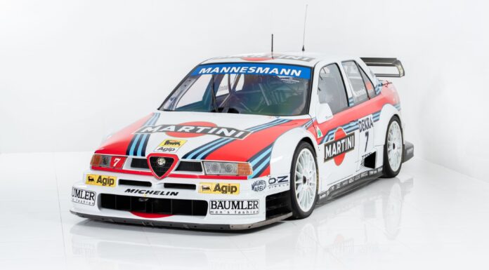 A subasta un Alfa Romeo 155 Ti DTM Competition de 1995 que pilotó Alessandro Nannini Subasta Alfa Romeo 155 Ti DTM