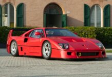 A subasta un Ferrari F40 Competition preparado por Hamann Motorsport y que compitió en la BPR Global GT Series Subasta Ferrari F40 Competition