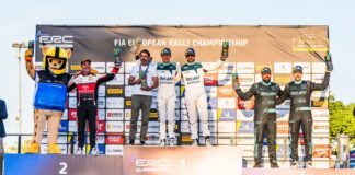 ACTUALIZADO: Victoria de 'Cohete' Suárez e Iglesias en el Rallye Sierra Morena 2026, tanto en el ERC como en el S-CER podio final Rallye Sierra Morena 2026
