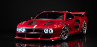 Este Kimera K9 no es un restomod, sino un proyecto original y tiene un motor V8 de Koenigsegg Kimera K9