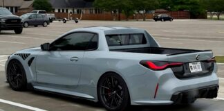 Se compra un BMW M4 nuevo y lo convierte en un pick-up BMW M4 Pick-up