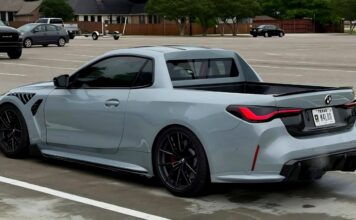 Se compra un BMW M4 nuevo y lo convierte en un pick-up BMW M4 Pick-up