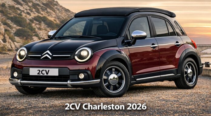Confirmado el Citroën 2CV 2026, así podrían ser sus nuevas versiones Sahara, Charleston y Furgonnette Citroën 2CV 2026 Charleston
