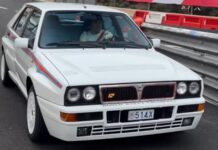 Fernando Alonso conduce un Lancia Deltra Integrale muy exclusivo en Mónaco Fernando Alonso Lancia Delta Integrale