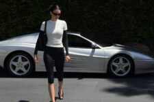Kendall Jenner Ferrari 512 TR