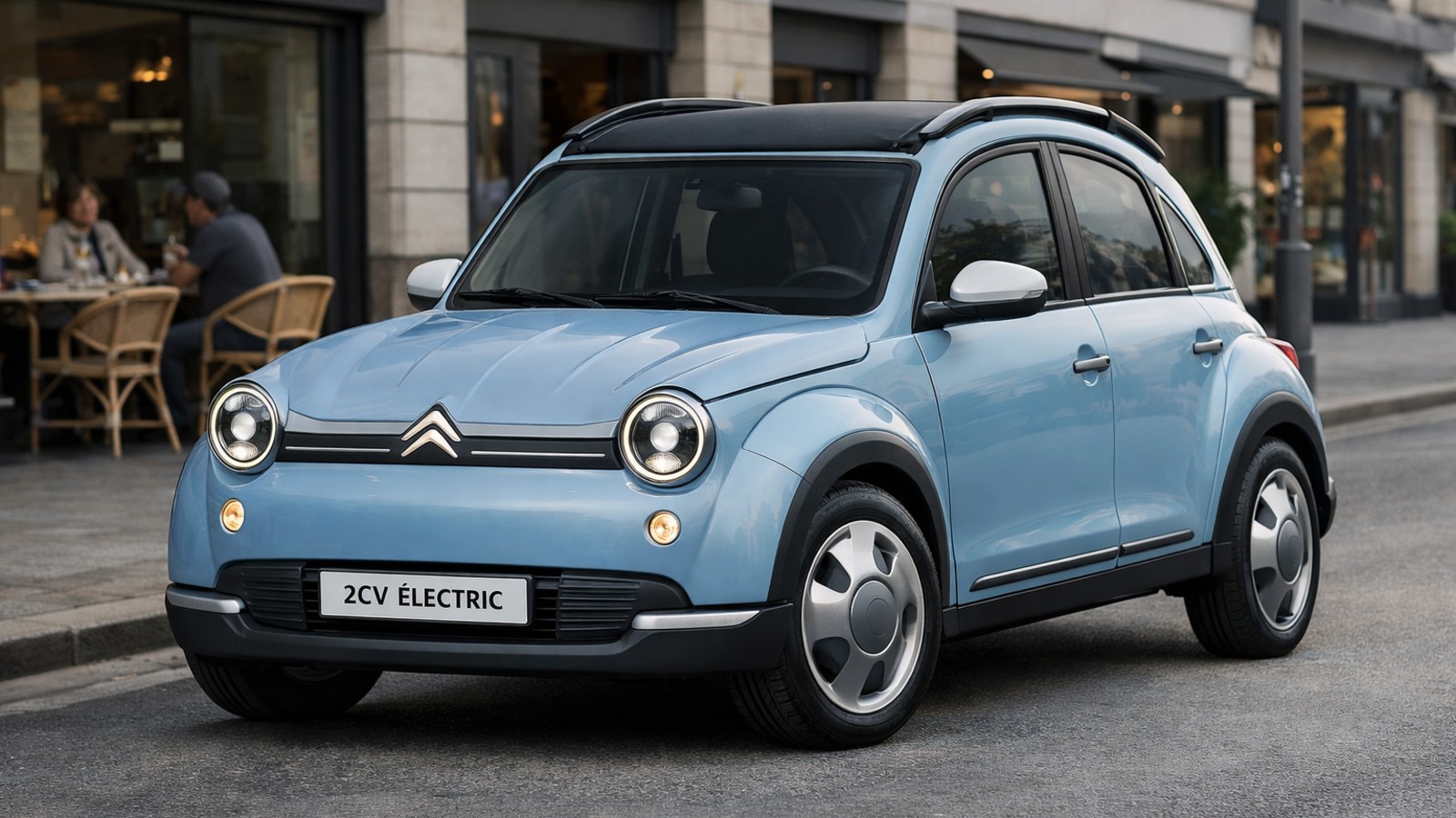 Primera imagen oficial del Citroën 2CV