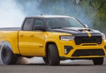 Ram 1500 Rumble Bee SRT, con motor V8 Hellcat y 787 CV, el pick-up más salvaje que existe Ram 1500 Rumble Bee SRT