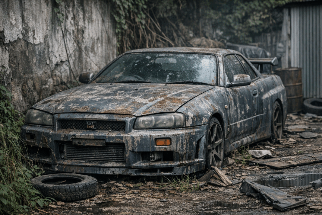 Restaura Nissan Skyline GT-R R34