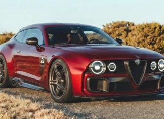 Alfa Romeo Brutale, así podría ser el sucesor del Brera, con el motor V6 2.9 del Giulia Quadrifoglio Alfa Romeo Brutale