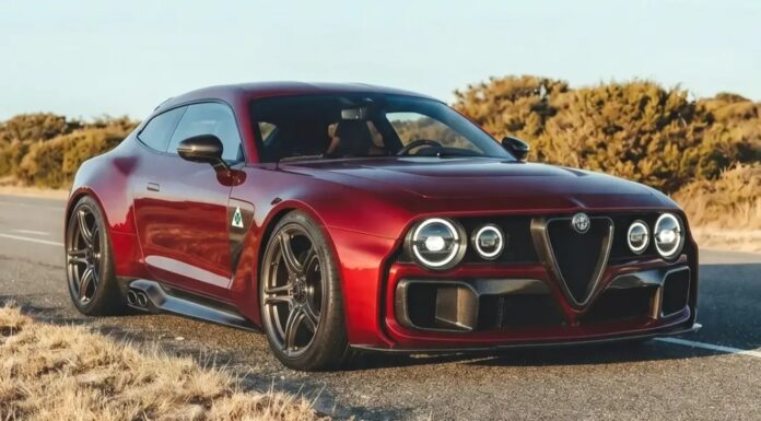 Alfa Romeo Brutale, así podría ser el sucesor del Brera, con el motor V6 2.9 del Giulia Quadrifoglio Alfa Romeo Brutale