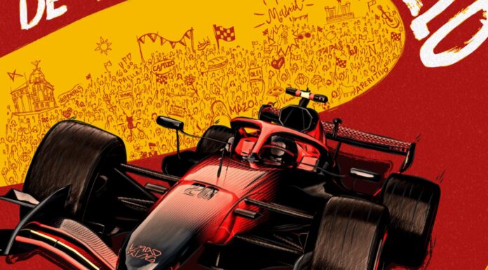 Presentado el cartel oficial del Gran Premio de España de Fórmula 1 MadRing 2026 Cartel oficial de MadRing 2026