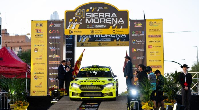 El ERC amplía su acuerdo con el Rally Sierra Morena hasta 2030 ERC Rally Sierra Morena