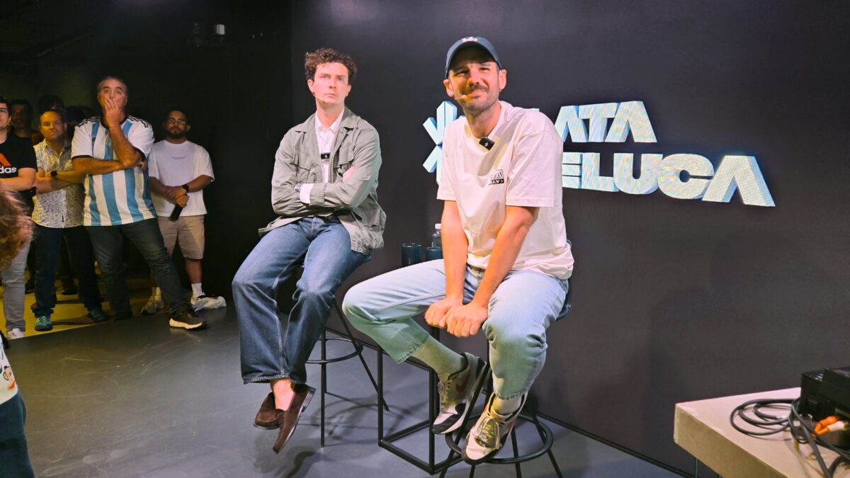 Iñigo Salaberría y Fabio Belnome