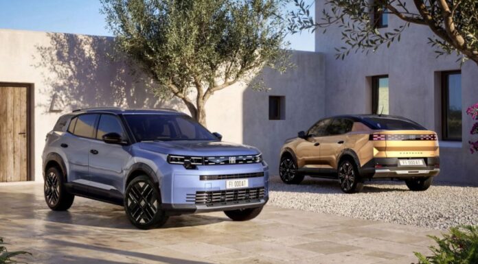 Primera imagen oficial de los FIAT Grizzly y Grizzly Fastback, dos nuevos SUV con visión global y motores de gasolina, híbridos y eléctricos