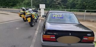 La Policía confisca un Ford Orion con la ITV caducada desde 2012 y sin permiso de circulación desde 2011 Ford Orion ITV caducada