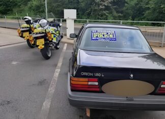 La Policía confisca un Ford Orion con la ITV caducada desde 2012 y sin permiso de circulación desde 2011 Ford Orion ITV caducada