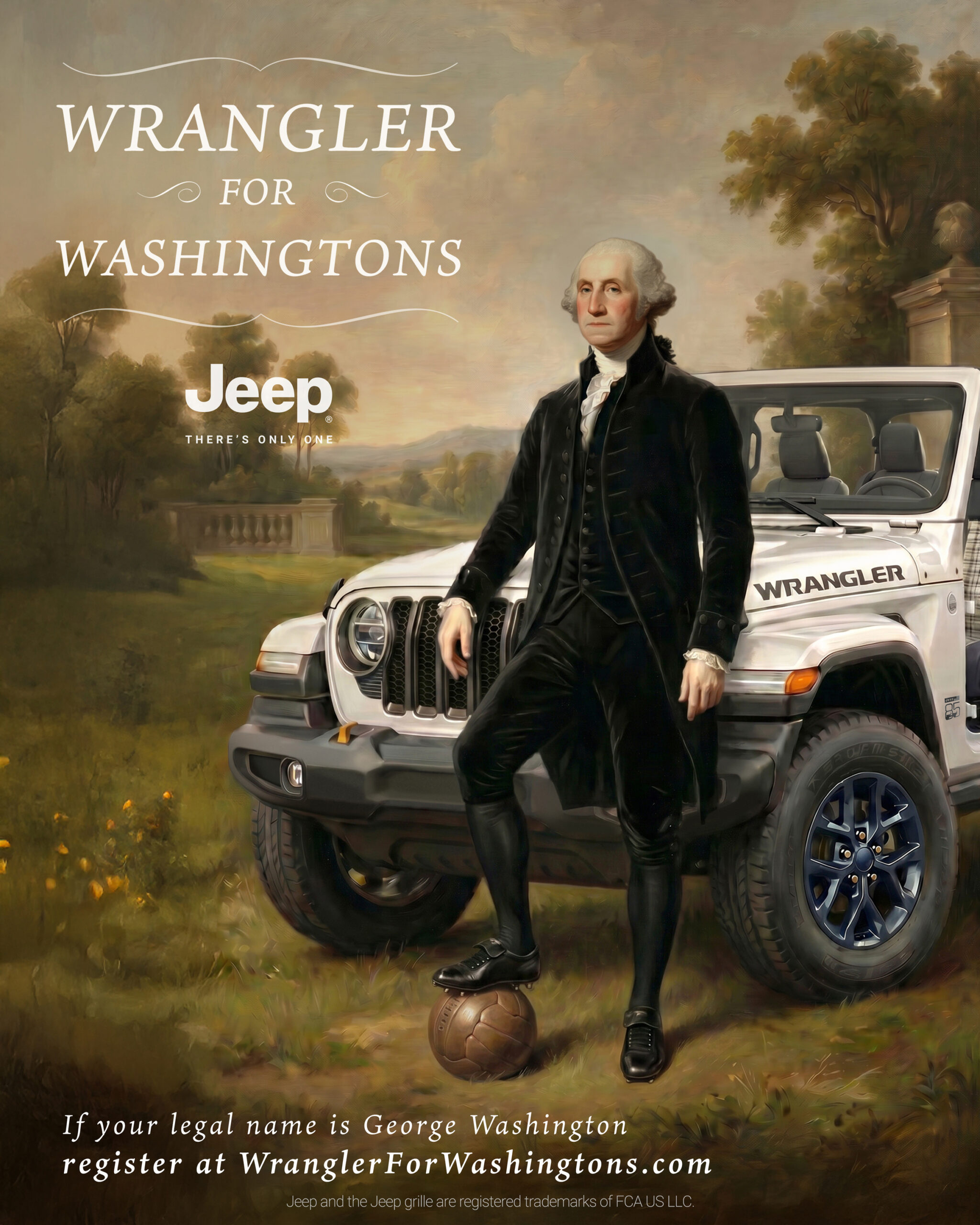 George Washington Jeep Wrangler