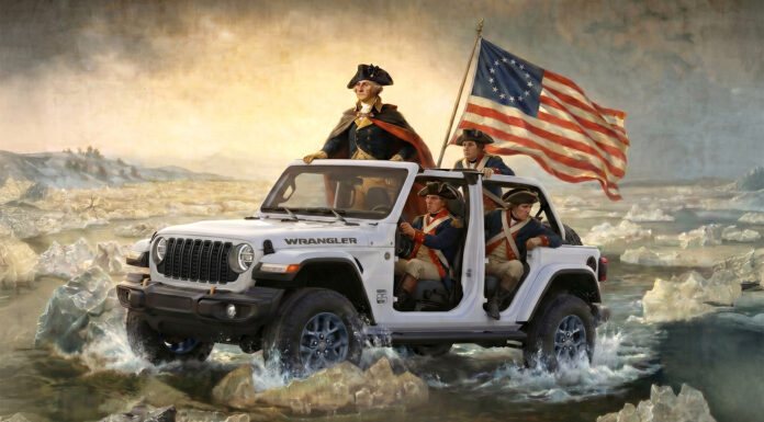 Los estadounidenses llamados George Washington podrían ganar un Jeep Wrangler si Estados Unidos gana el Mundial George Washington Jeep Wrangler