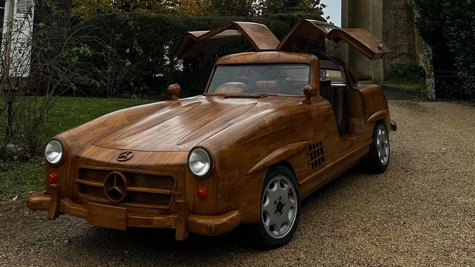 Mercedes 300 SL madera